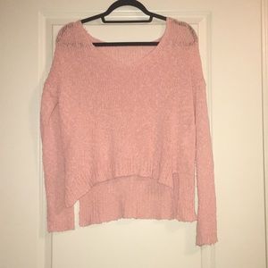 Coral sweater